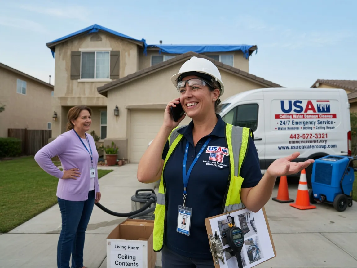 Ceiling Water Damage Restoration Bruce, WI FAQs